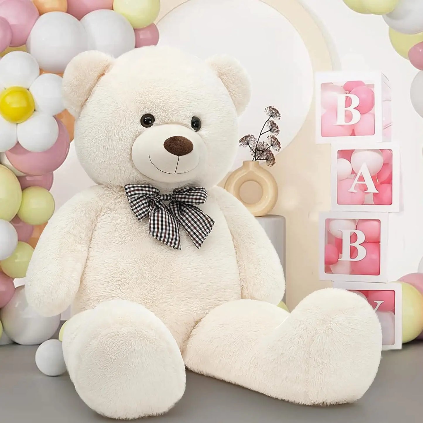 Giant 4 Feet Stuffed Life Size Teddy for Girlfriend Boyfriend Wife Children