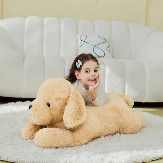 Giant Labrador Stuffed Animal Plush, Jumbo Soft Toys,30"